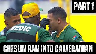 Cheslin Kolbe ran into the cameraman - PART ! screenshot 5