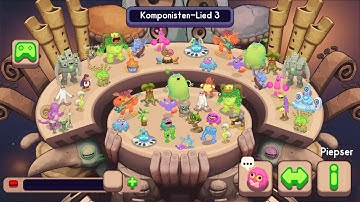 A Full Island in the My Singing Monsters Composer App (Serenade of Water) (Last one I swear)