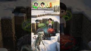 Kpop Demon Hunters: Who Will Survive the Zombie Challenge?! #animation #kpopdemonhunters #minecraft