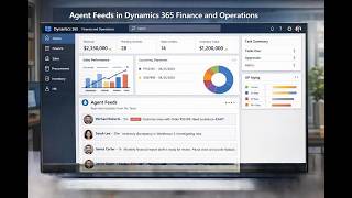 Post Agent Feeds into the Immersive Home in Dynamics 365 Finance and Operations