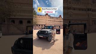 Places To Visit In Bikaner Rajasthan India