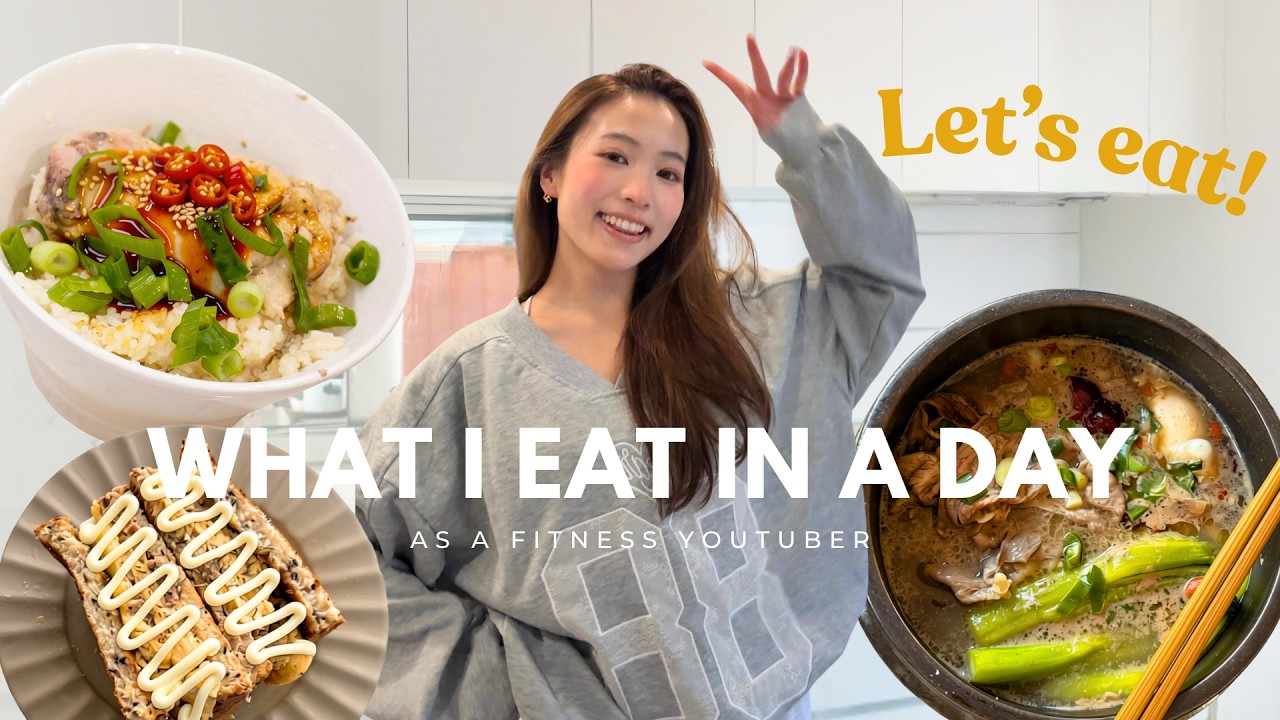 What I Eat in a Day to Lose Fat & Build Muscle 🍜 (High Protein Asian ...