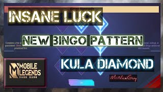 INSANE LUCK getting KOF SKIN Kula Diamond with NEW Bingo Pattern | Mobile Legends