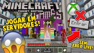 COMO JOGAR EM SERVIDORES SEM XBOX LIVE COM O MCPE PIRATA - MINECRAFT PE  1.14.0.2/1.13.0 