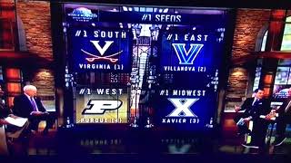 NCAA Tournament Selection Show - Top 16 Seeds as of February 11, 2018