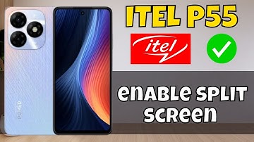 How To Split Screen ITEL P55 || enable split screen