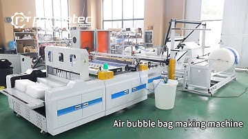 Two side sealing bubble bag making machine | Pansatec