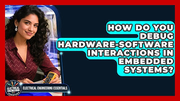 How Do You Debug Hardware-software Interactions In Embedded Systems?