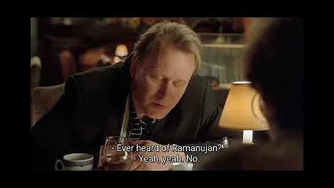 Reference of Indian mathematician Srinivasa Ramanujan in Good Will Hunting