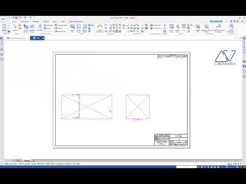 Solid Edge How to Move Drawing Views