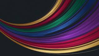 Colorful Flowing Lines Abstract Loop 4K