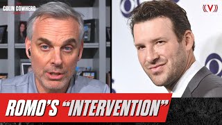 Why Tony Romo reportedly had "intervention" by CBS over poor NFL analysis | Colin Cowherd Podcast