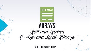 JavaScript: Array Sort and Session Handling
