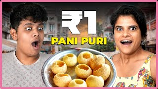 ₹1 vs ₹300 pani puri with Maya  Wortha food series EP5 | Irfan's View