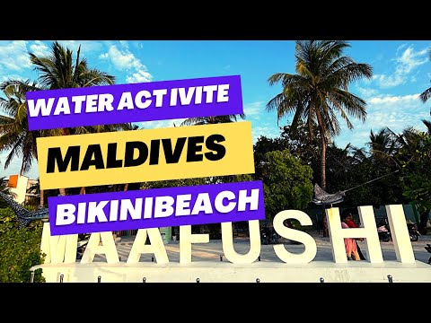 Maldives vlog part 1…Mafushi island,water activities,bikini beach @poojakattungal5663
