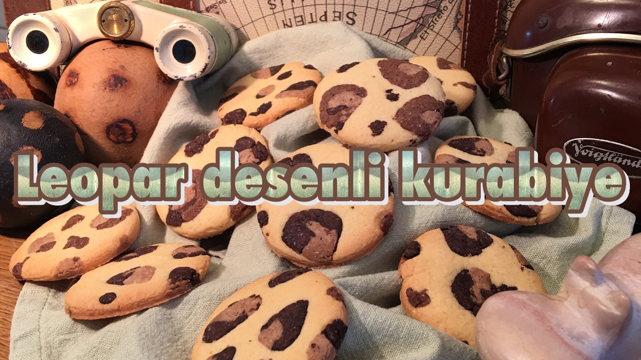 Leopar Desenli Kurabiye Leopar Desenli Kurabiye