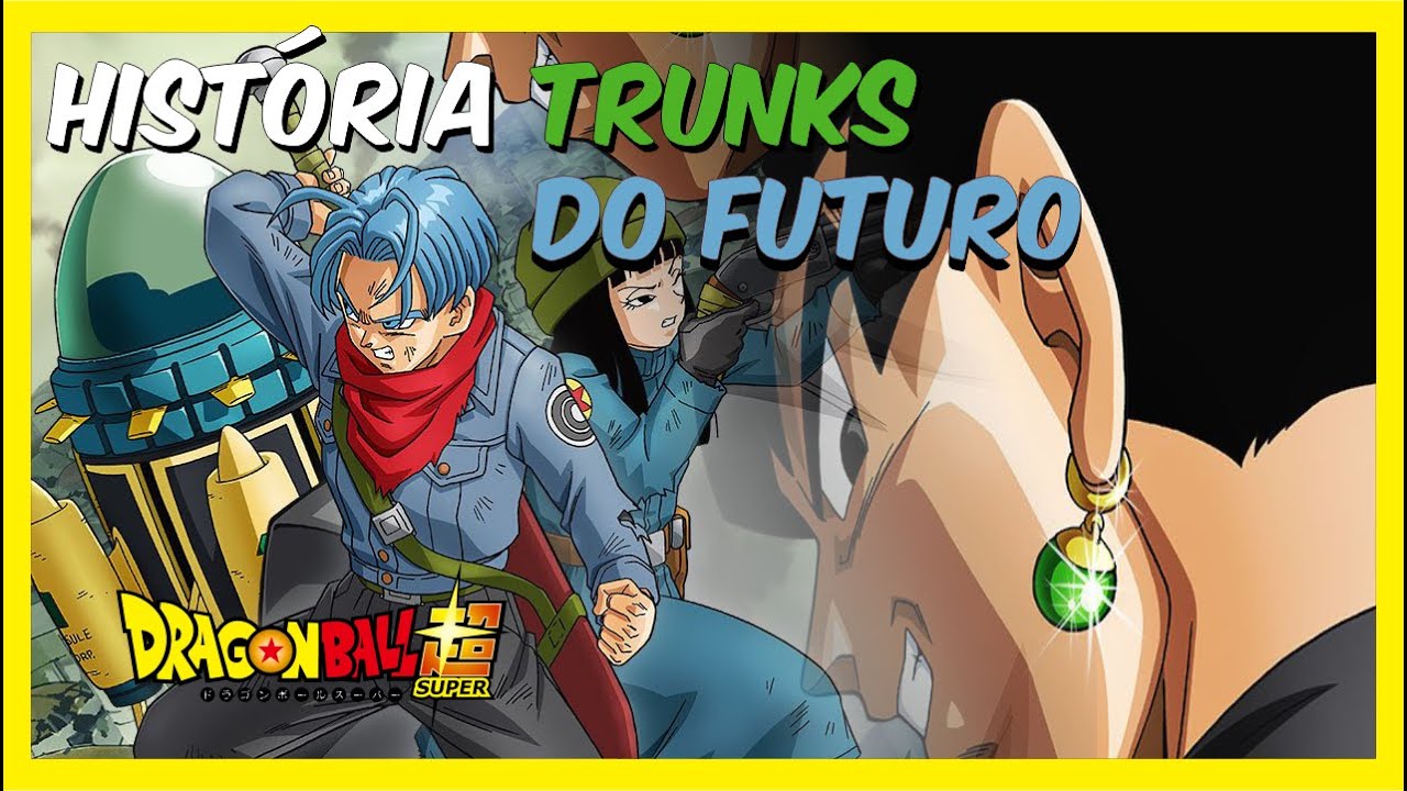 De Dragon Ball: Trunks, o filho de Bulma e Vegeta, herdou a