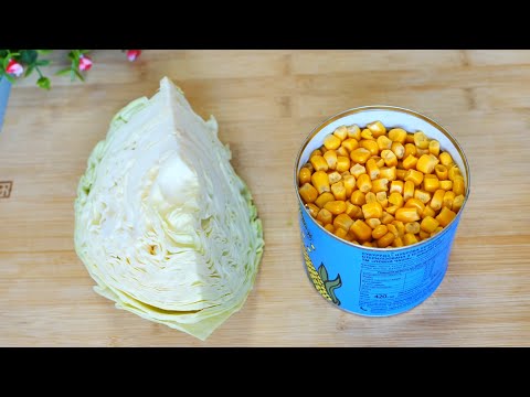 Не могу перестать есть этот салат! Любимый салат моего мужа, который он съедает за секунду!