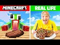 I Ate Every Minecraft Food In Real Life 