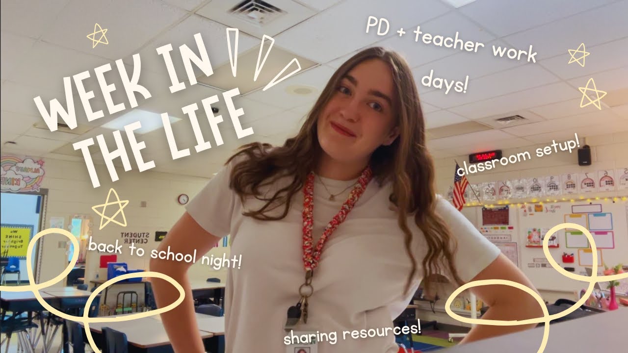 Week in the Life: PD/Teacher Work Days!