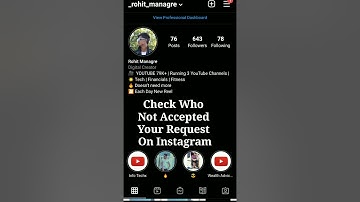 #shorts 🔥 Know who did not accept my friend request on instagram | Instagram tricks