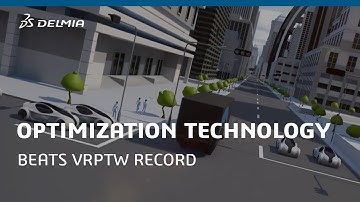 DELMIA Quintiq Optimization Technology Beats VRPTW Record