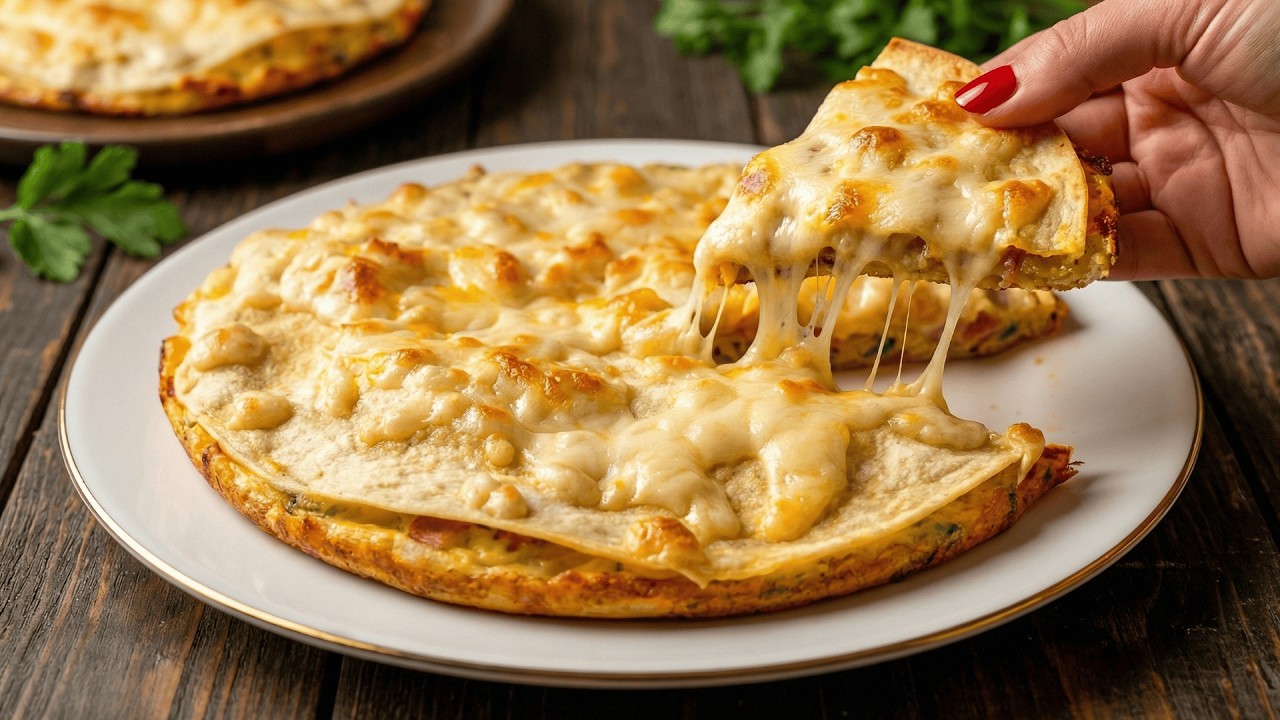 Don't Make Omelets the Old Way! Try This Baked Tortilla Pie