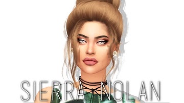 The Sims 4 CAS: Sierra Nolan | FULL CC LIST & SIM DOWNLOAD