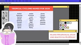 PAANO PINAPANGALANAN ANG BAGYO SA PILIPINAS? | PAANO TINATANGGAL ANG PANGALAN NG BAGYO? screenshot 3