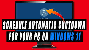 How to schedule automatic shutdown for your PC on Windows 11 | Quick shutdown Windows