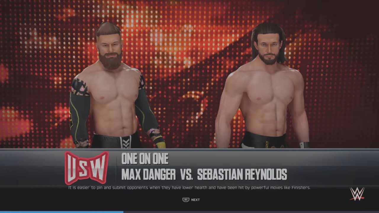 Макс Дэнджер против Себастьяна Рейнольдса (USW)