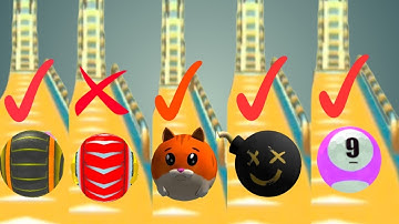 Going Balls Speedrun Game Play Walkthrough- INSANE Skills!🔥| iOS Gameplay | Android Gaming Videos🔥