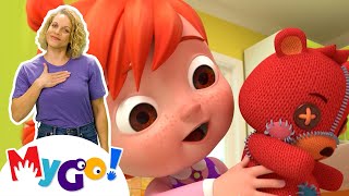 Please and Thank You Song + MORE! | CoComelon Nursery Rhymes | MyGo! Sign Language For Kids