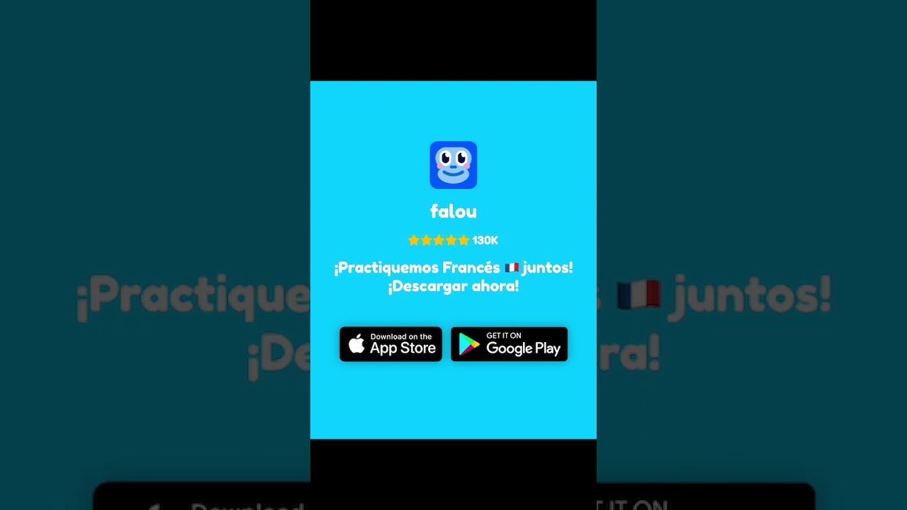 1. Francés con Falou: presentándote 