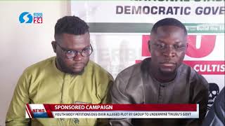 Sponsored Cdanaign Youth Body Petitions Dss Over Alleged Plot By Group To Undermine Tinubus Govt