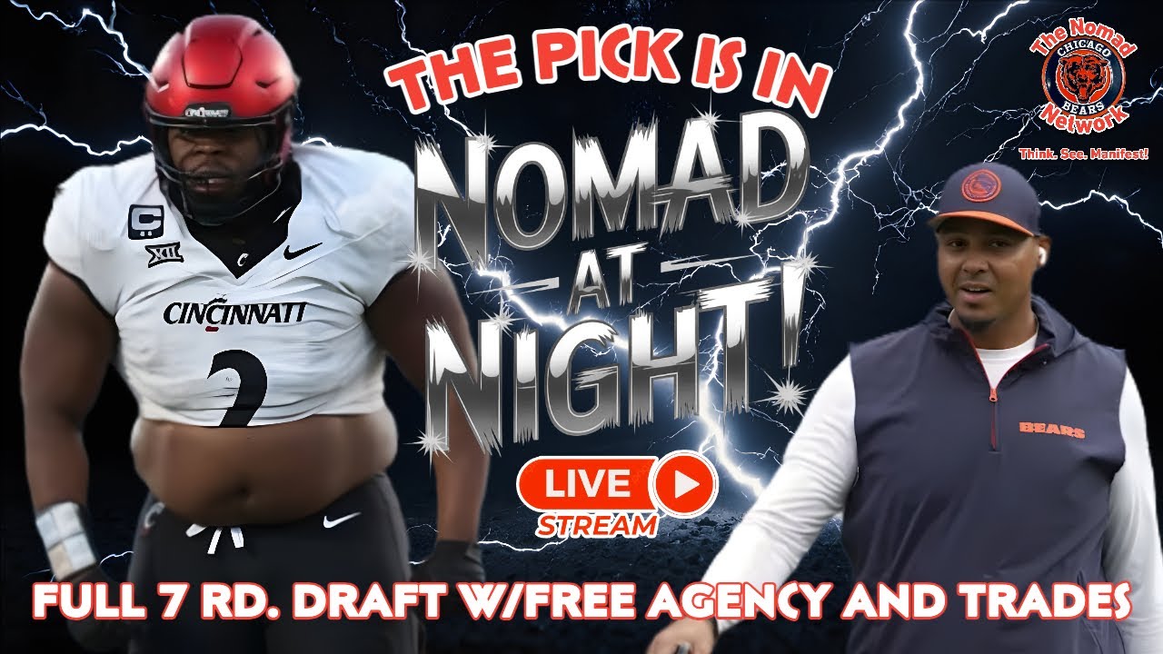 Full 7 Rd. Mock Draft w/Free Agency and Trades Live! (Triple R Edition) 📱