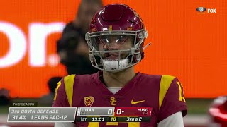 Caleb Williams (USC QB) vs Utah 2022