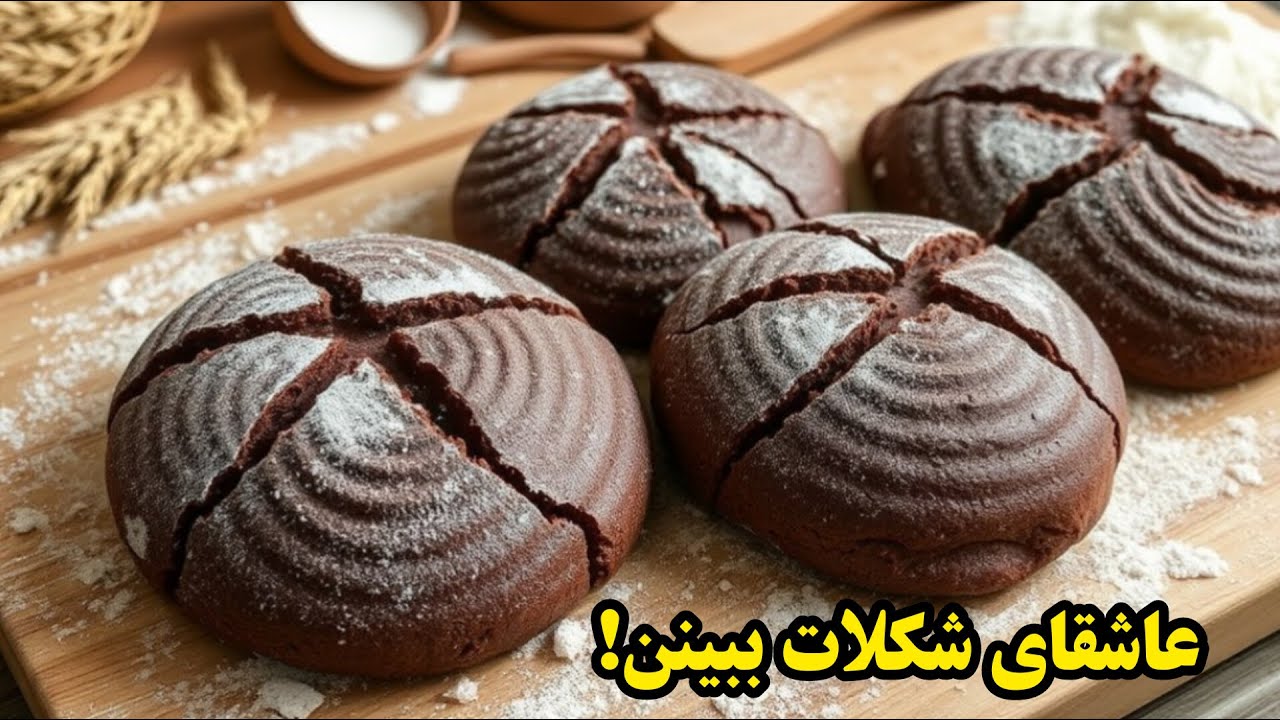 نکات پخت نان / بهتر از یک نانوا یه نان شکلاتی پنبه ای بپز. - YouTube