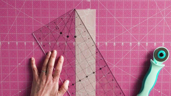 Cutting 30-Degree Triangles