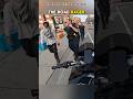 Crazy Road Rager Chases Down Biker!