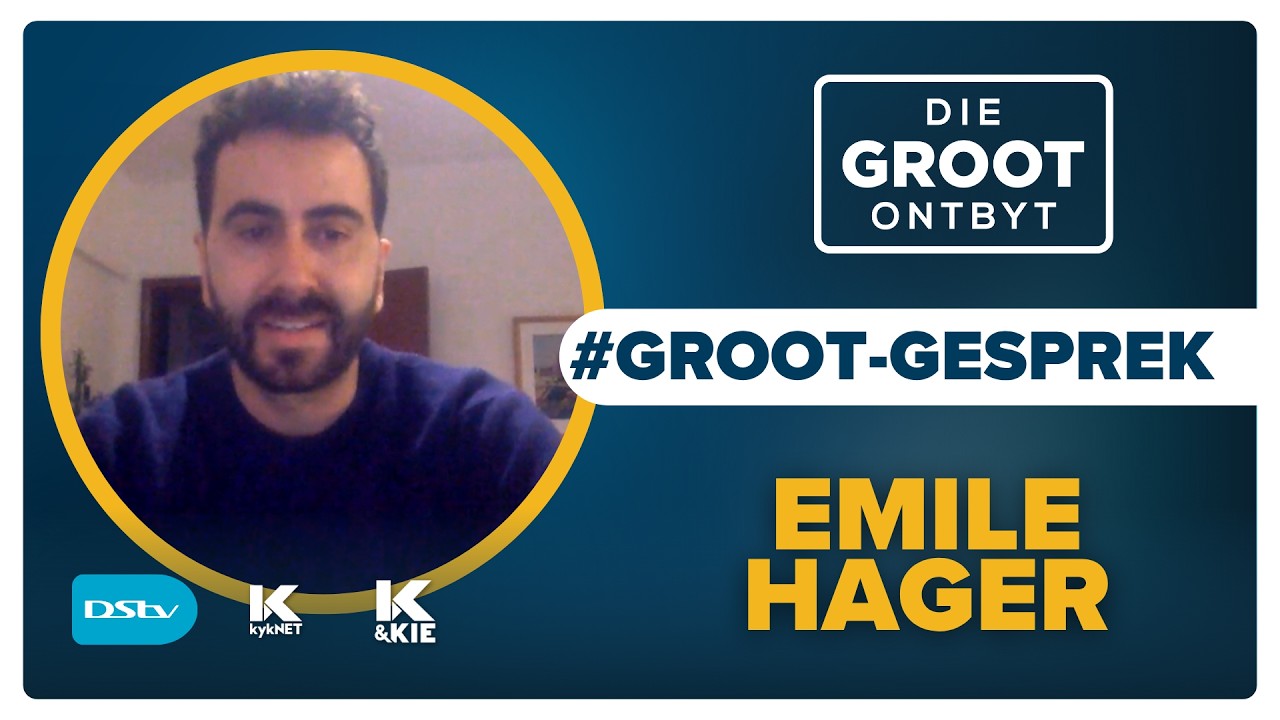 Emile Hager, akteur, vervaardiger, film- en televisie-skrywer oor waarmee hy besig is | 20 Aug 26