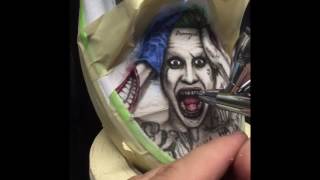 JBo Airbrush: Suicide Squad Shoes