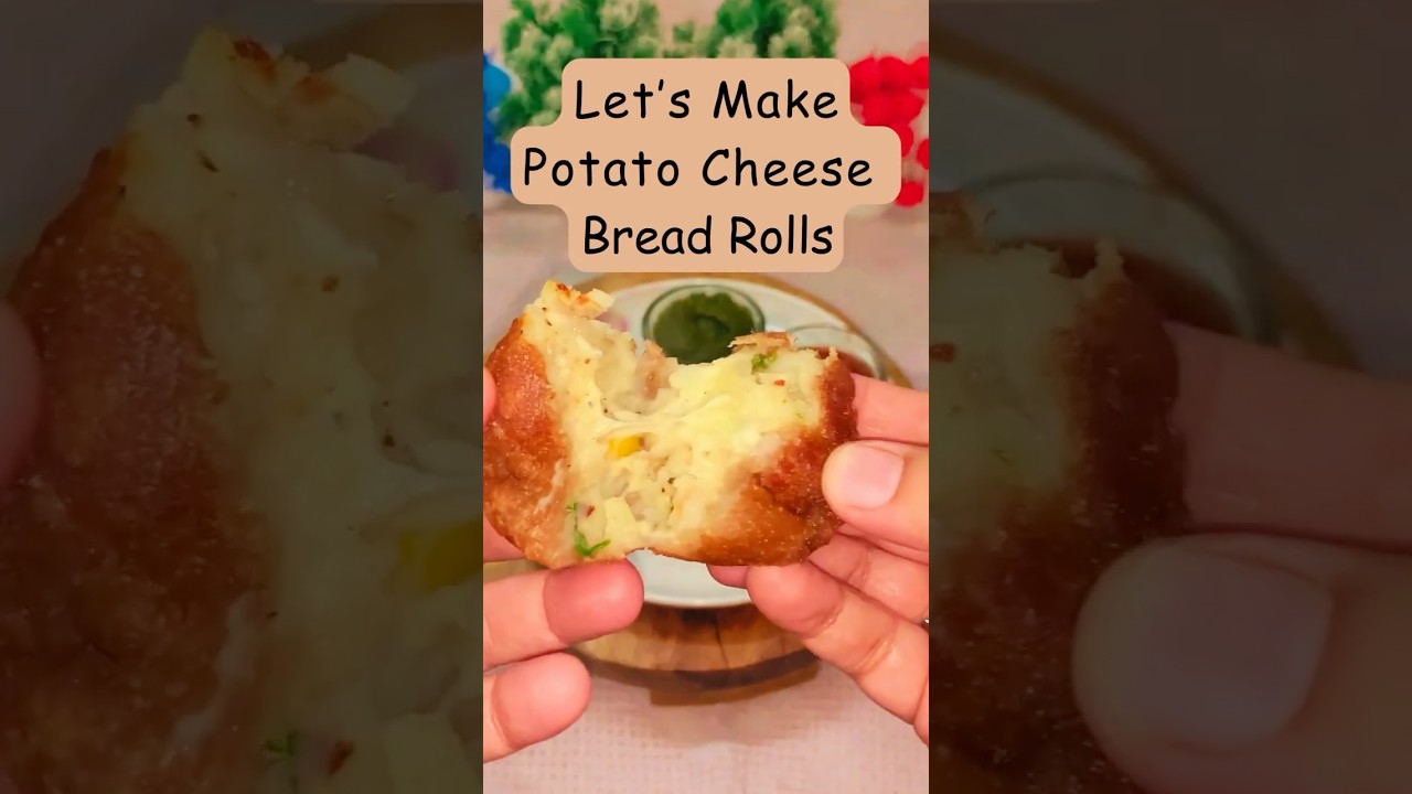 Potato Cheese Rolls are the ultimate snack goals 🧀🥔