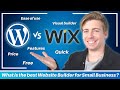 Wix vs WordPress | What is the BEST Website Builder for Small Business?