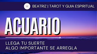 ACUARIO HOY ♒ | LLEGA TU SUERTE ALGO IMPORTANTE SE ARREGLA | HOROSCOPO ACUARIO MARZO 2024