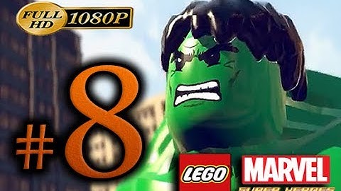 LEGO Marvel SuperHeroes Walkthrough Part 8 [1080p HD] - No Commentary - LEGO Marvel SuperHeroes