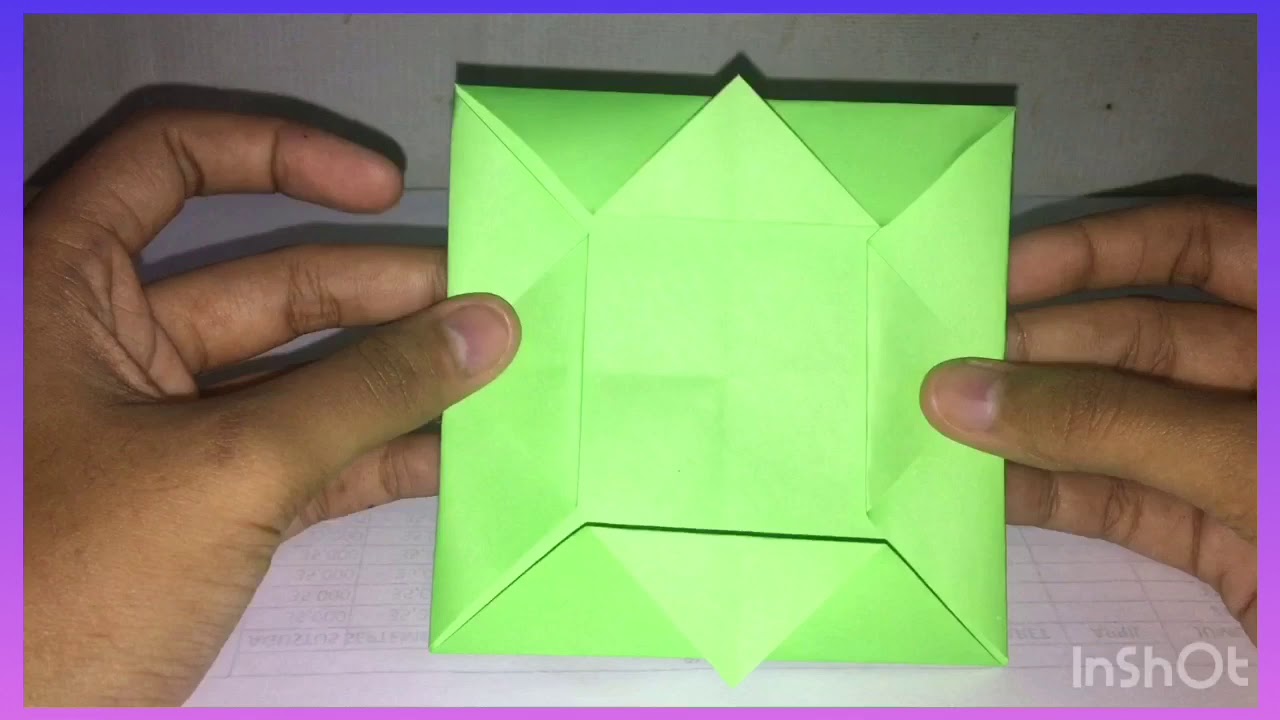 Pigura dari Kertas Lipat YouTube