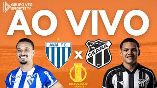 AVAÍ x CEARÁ - AO VIVO