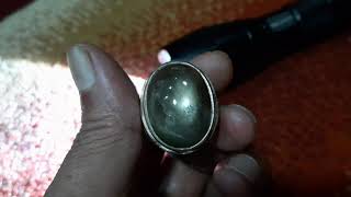 Batu Green Safir Burma Kristal