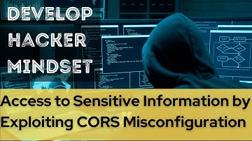 Unauthorised Access to Sensitive Information by Exploiting CORS Misconfiguration